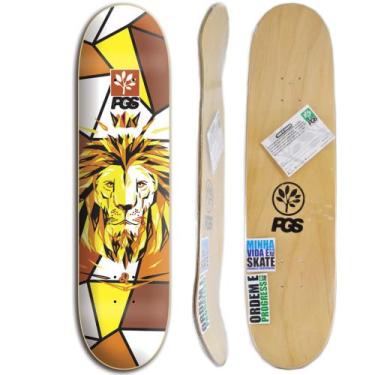 Imagem de Shape De Skate Progress - Leão Rei 8.2