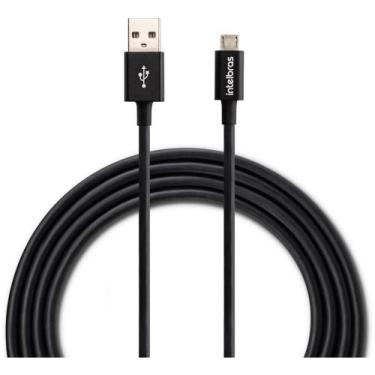 Imagem de Cabo micro usb 1,2m pvc preto euab 12pp intelbras