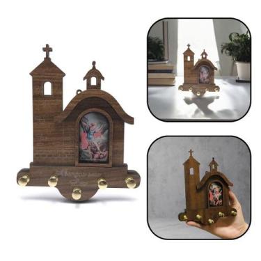Imagem de Porta Chaves De Parede Igreja São Miguel Arcanjo - FORNECEDOR 2