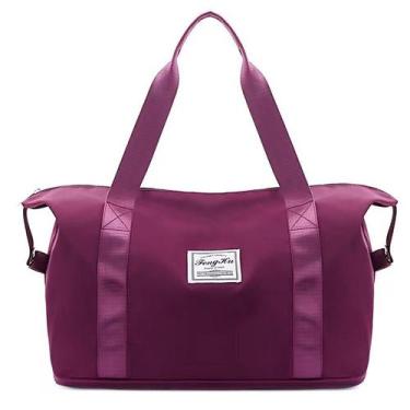 Imagem de Bolsa De Viagem Multifuncional Dobrável De Grande Capacidade Impermeáv