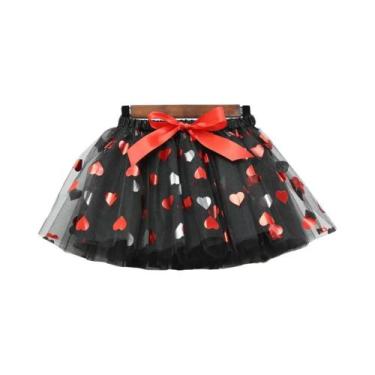 Imagem de Saia Tutu Fluffy Para Meninas, Saia De Tule De Princesa Para Crianças,