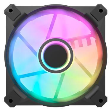 Imagem de Cooler para Gabinete INF8 12X12 ARGB com Iluminação Addressable Preto Darkflash