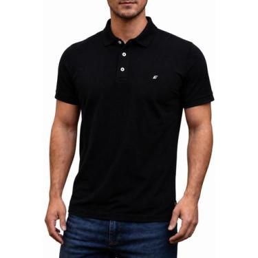 Imagem de Camisa Polo Masculina Ellus Algodão Piquet Confortável Logo Bordado, P