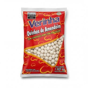 Imagem de Ovinhos Amendoim Verinha 1005G Polvilho Sabor Tradicional Petisco