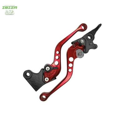 Imagem de Manete par c/ reg twis/cb300/cbx200 vermelho atrox