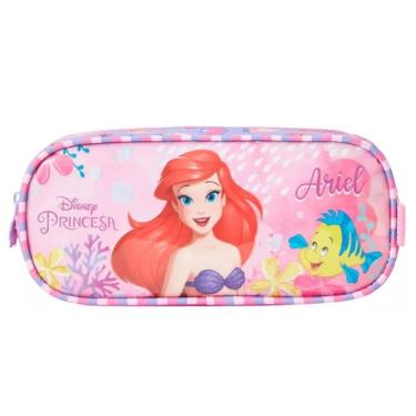 Imagem de Estojo Escolar Pequena Sereia Ariel - Xeryus
