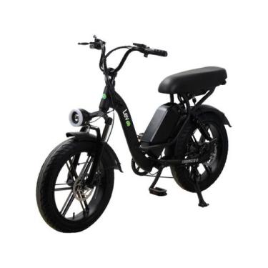 Imagem de Bicicleta Elétrica Aro 20" Lev Cruiser C 1000W, 20", Preto