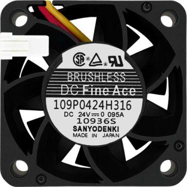 Imagem de Cooler 109P0424H316 24V 0.095A 2.28W 3L 3P 40X40X28MM WEG - Sanyo Denk