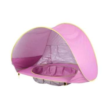 Imagem de Tenda De Praia Para Bebês 2 Em 1 Com Proteção UV UPF 50+, À Prova D'ág
