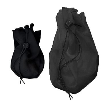 Imagem de Kit Coador Voal Preto 1 PP + 1 Médio Suco Verde Detox Kefir