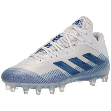 Imagem de adidas Tênis de futebol masculino Freak Carbon, branco/time azul royal/azul royal brilhante, 13