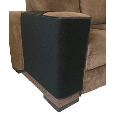 Imagem de Arranhador para gatos e protetor do braço do sofá (Preto)