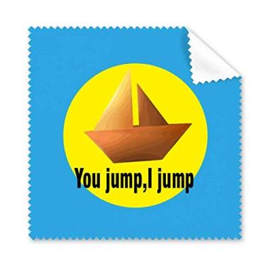 Imagem de You Jump I Jump Titanic Art Deco Presente Fashion pano de limpeza para telefone limpador 5 peças