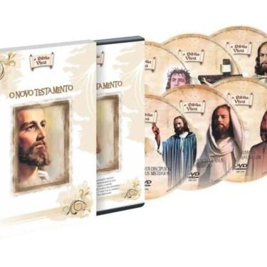 Imagem de A Bíblia Viva - O Novo Testamento - Box Com 6 DVDS