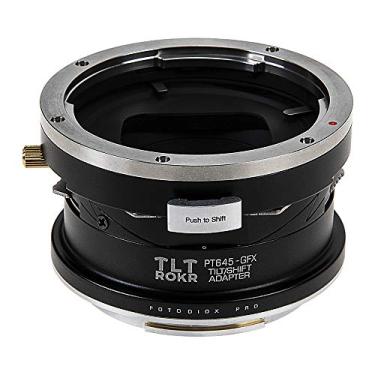 Imagem de Fotodiox Pro TLT ROKR – Adaptador de montagem de lente inclinada/deslocamento compatível com Pentax 645 (P645) para câmera Fujifilm Fuji G-Mount GFX Mirrorless