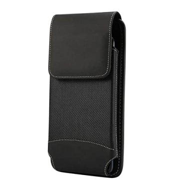 Imagem de Bolsa de telefone para Samsung Galaxy S20 FE M51 M31s A21s S10 Lite Note 20 Ultra Belt Clip Capa Bolsa de Cintura Bolsa de Couro Universal, Preto, para A10S