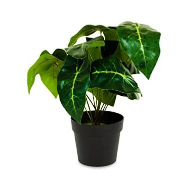 Imagem de Vaso Jiboia Planta Artificial Decorativo - Verde