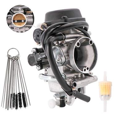 Imagem de KIPA Carburador para Suzuki DRZ400 DRZ 400 DRZ400SM DRZ400S 2005-2018 Substitui # 13200-29FB4 com kit de ferramentas de limpeza de jato de sujeira de carbono durável