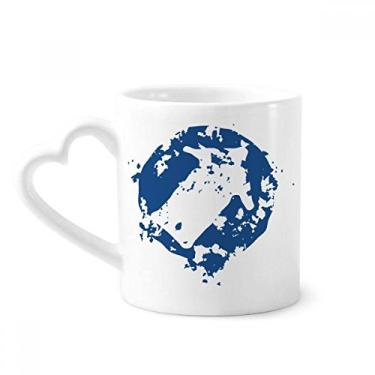 Imagem de Flecha Design Simples Ilustração Redonda Caneca Café Cerâmica Copos Copo Coração Vidro