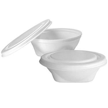 Imagem de Marmitex Isopor 1.100 ml PT104Q Copobras - Cx. c/100 Unidades