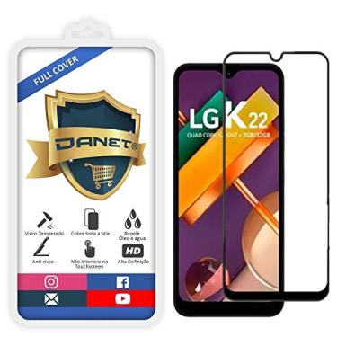 Imagem de Pel�cula De Vidro Temperado 3D Full Cover Para Lg K22 com Tela de 6.2" Polegadas - Prote��o Blindada Que Cobre Toda A Tela
