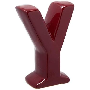 Imagem de Letra Y Decorativa Ceramicas Pegorin Marsala