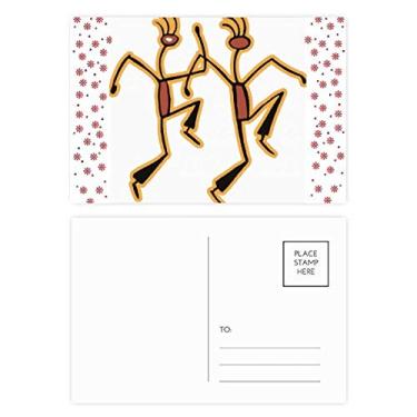 Imagem de Boneco do Egito dançando com estampa engraçada de Natal, Natal, comemoração, cartão postal de bênção