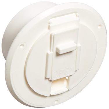 Imagem de JR Products (S-23-10-A, cabo elétrico redondo Polar White Economy