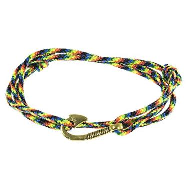 Imagem de West Coast Paracord — Pulseiras femininas ajustáveis com âncora náutica e anzol – Feito de corda de nylon