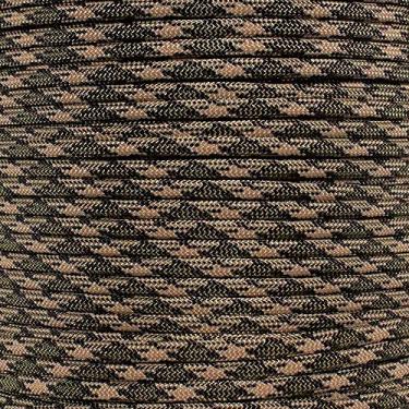 Imagem de Corda de paraquedas 550 tipo III 7 fios de 4 mm de diâmetro – cabo de sobrevivência de resistência à tração de 250 kg (30 m, chocalhador, enrolador)