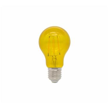 Imagem de LÂMPADA A60 FILAMENTO LED 4W BULBO AMARELO AUTOVOLT E27