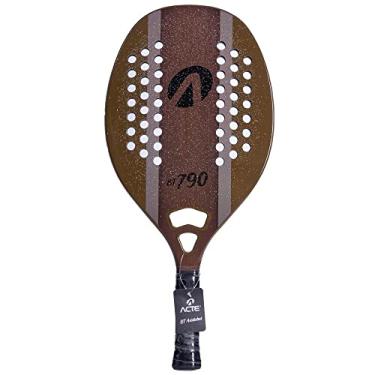 Imagem de Acte, Raquete de Beach Tennis BT790, Carbono e EVA, 50cm, Quadras de Areia - Preto