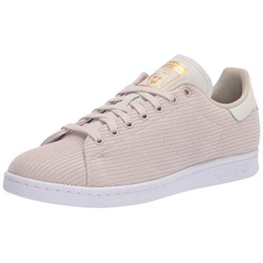 Imagem de adidas Originals Tênis masculino Stan Smith, Marrom claro/branco/dourado, 6