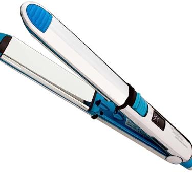 Imagem de Chapinha de cabelo Dermylife Nano Titanium Pro 750-2 em 1 prata e azul 110V/220V