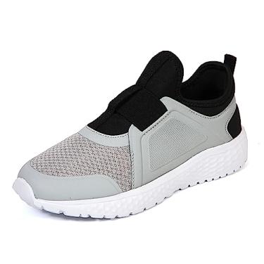 Imagem de Deer Stags Tênis feminino Galaxy Jr, Cinza/preto, 5 Big Kid