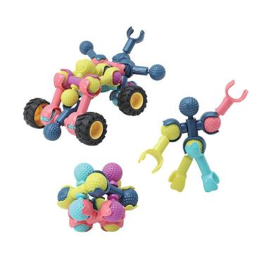 Imagem de 70 Peças De Esqueleto Splicing Brinquedos Em Constante Mudança Diy Multif