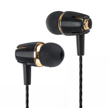 Imagem de Fones de ouvido fones de ouvido 2pcs s9 Controle com fio de 3,5 mm fone de ouvido intra-auricular fones de ouvido estéreo música fone de ouvido com mi