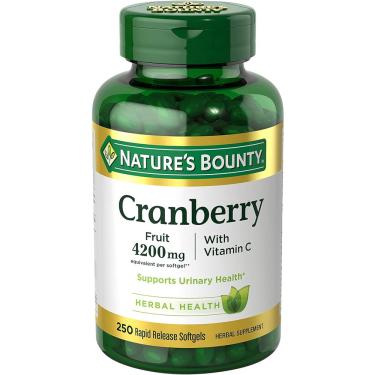 Imagem de Cranberry 4200mg 250 Cápsulas Softgels - Natures Bounty