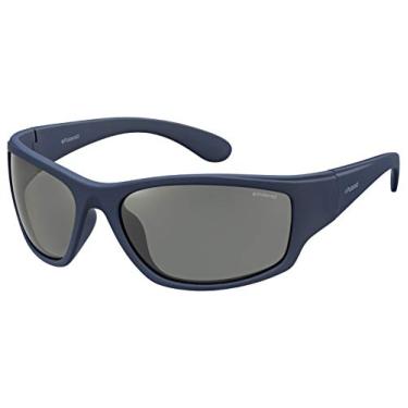 Imagem de Polaroid PLD7005S 863 C3 63 Sport - Fosco Azul