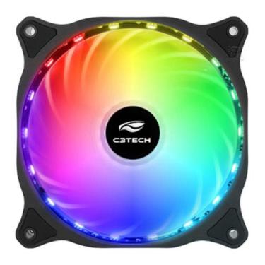 Imagem de Cooler Fan Rgb 18 Leds Coloridos Storm F9-L150rgb 12cm C3tech - C3 Tec