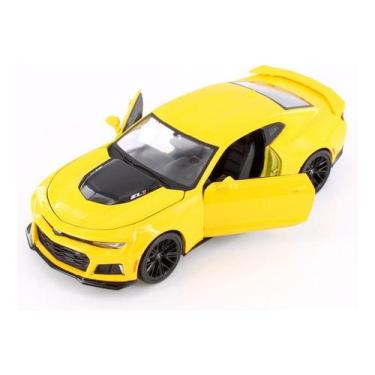 Imagem de Miniatura 1:24 Chevrolet Camaro Zl 1 2017 Amarelo Maisto