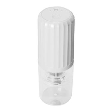 Imagem de Moedor de café Portátil Recarregável USB, Espessura Ajustável, Moagem Elétrica Uniforme Transparente, Moedor de café Portátil para Viagem para Acampamento (Branco)