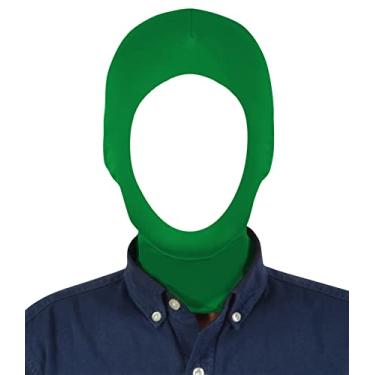 Imagem de Gaoin Unisex Face open Zentai Hood Mask for Costume Parties (Green)