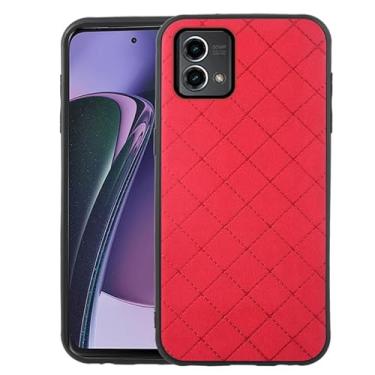 Imagem de Furiet Compatível com Motorola Moto G Stylus 5G 2023 capa robusta fina acessórios de celular antiderrapante borracha TPU capa de proteção para celular para GStylus G5 mulheres homens vermelho
