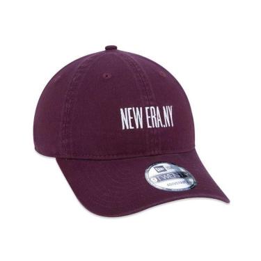 Imagem de Boné New Era NY 9TWENTY Bordô-Unissex