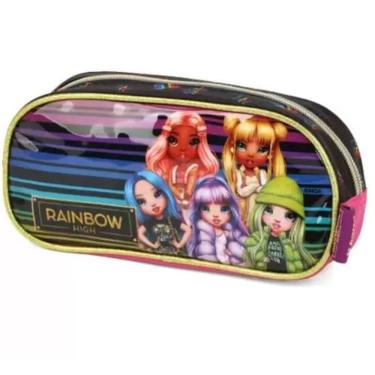 Imagem de Estojo Escolar Rainbow High