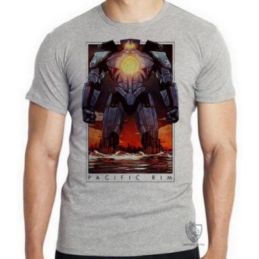 Imagem de Camiseta Pacific Rim Circulo De Fogo Blusa Criança Infantil Juvenil Ad