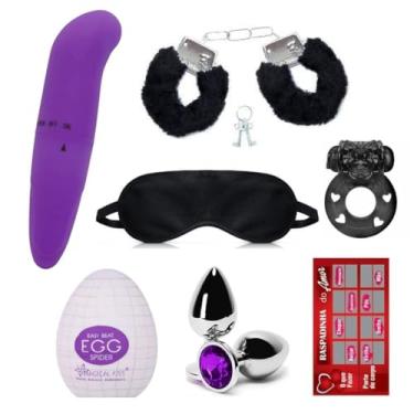 Imagem de Kit Sex Shop 7 Itens Presente Sensual Sexyshop Sexo Anal