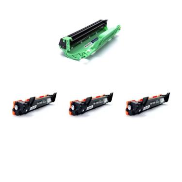 Imagem de Kit Cilindro Compatível Dr1060 + 3 Toner Tn1060 1602 Hl1212W
