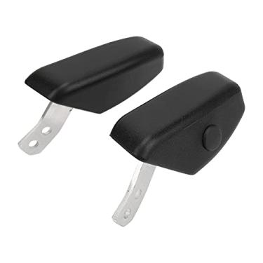 Imagem de 58007 58009 Apoio de Braço de Borracha do Passageiro Descanso de Braço do Passageiro Traseiro Apoios de Braço do Passageiro L&R Com Porta de Suporte para Bebidas Substituição